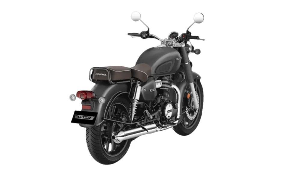 Honda CB350 back view
