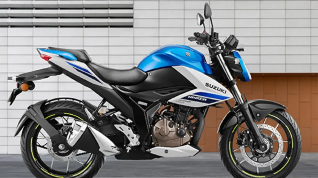 Suzuki Gixxer SF 2025 Blue Color